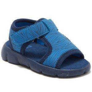 Harper Canyon Boys Slingback Water Sandals Navy Blue